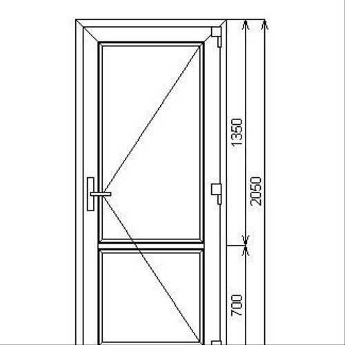 Как уменьшить по высоте металлопластиковые двери?