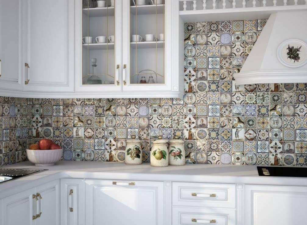 Плитка мозаика для кухни на фартук: фото, а также зеркальный и металлический дизайн в белом интерьере. мелкое стекло
