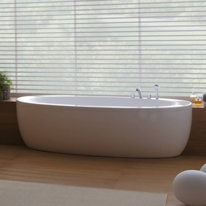 Асимметричная ванна (41 фото): оригинальное решение для нестандартных интерьеров
