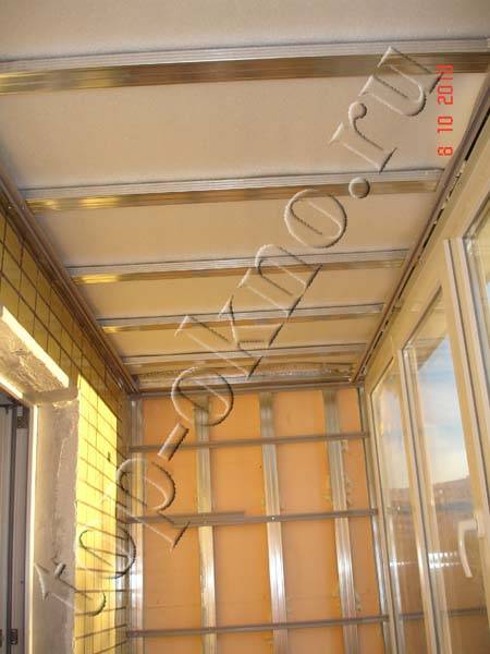Утепление потолка балкона: гидроизоляция изнутри своими руками на лоджии и что делать при конденсате