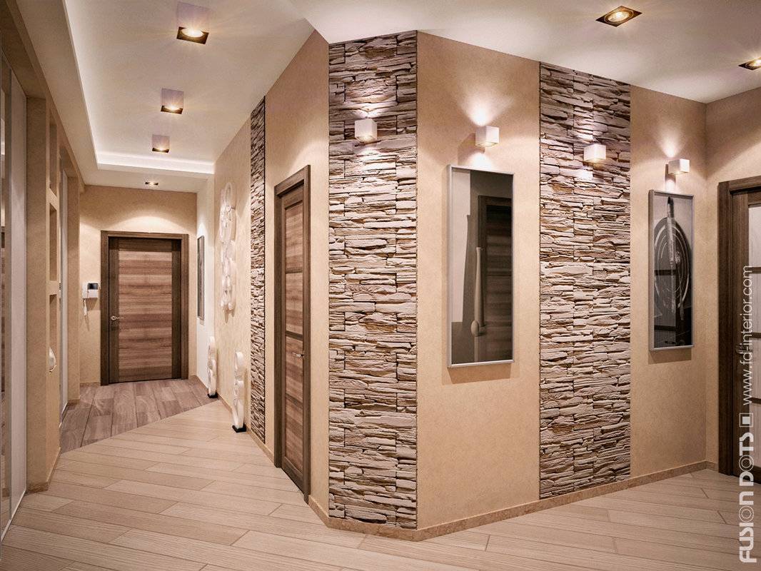 Декоративный камень для внутренней отделки стен в интерьере коридора, на балконе, внутри квартиры, камина и не только, рваный и прочие виды облицовочных материалов