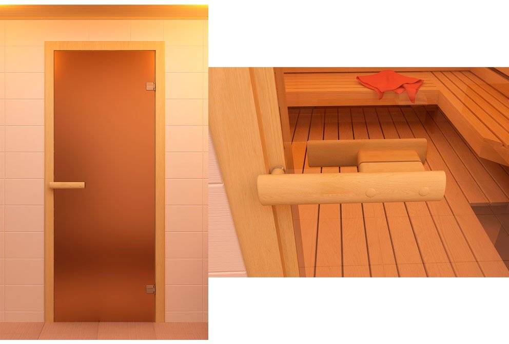 Стеклянная дверь для бани: советы по выбору и правильной установке
