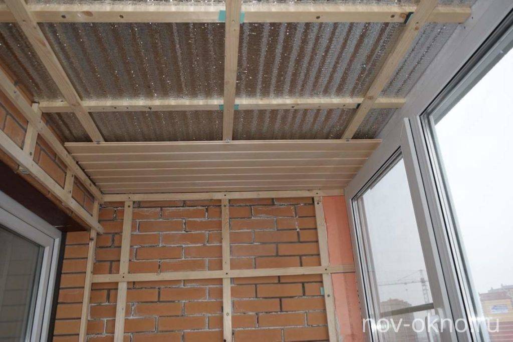 Обрешетка балкона: пластиковые панели, сайдинг и другие материалы, монтаж