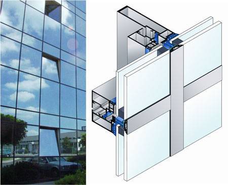 Особенности структурного остекления фасадов: преимущества конструкции