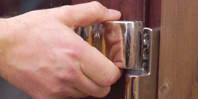 Как снять железную дверь с петель, старую входную металлическую конструкцию
