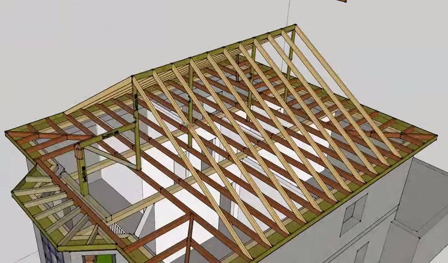 Как сделать крышу четырехскатную - самая подробная инструкция!