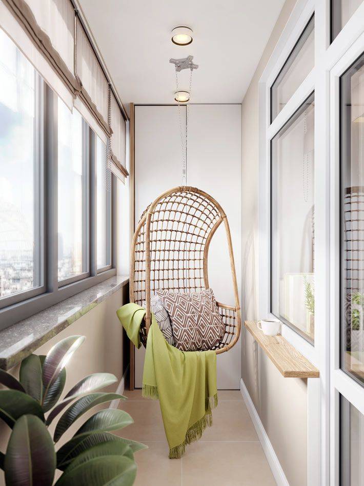Мебель на балкон (топ-50 фото идей): встроенная, плетеная и мягкая мебель