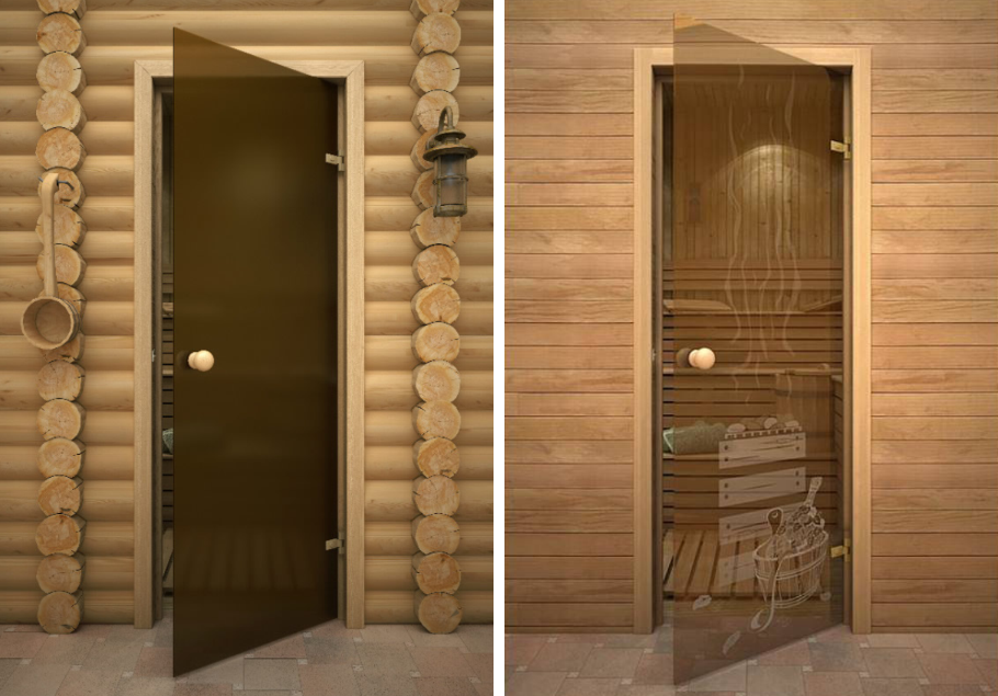 Правильная баня: дверь в парную, выбор материалов на деревянную для парилки