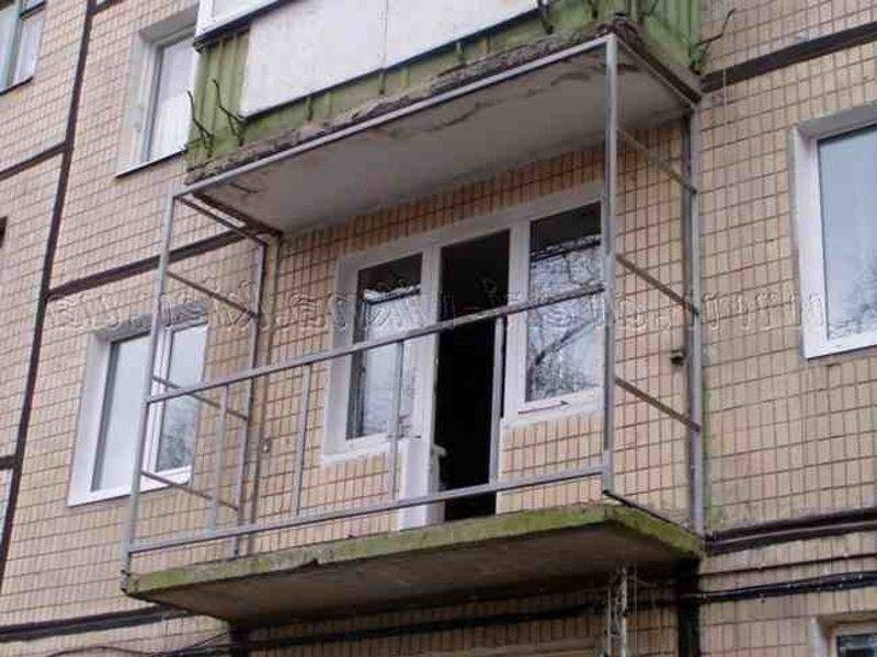 На сколько можно увеличить балкон без разрешения