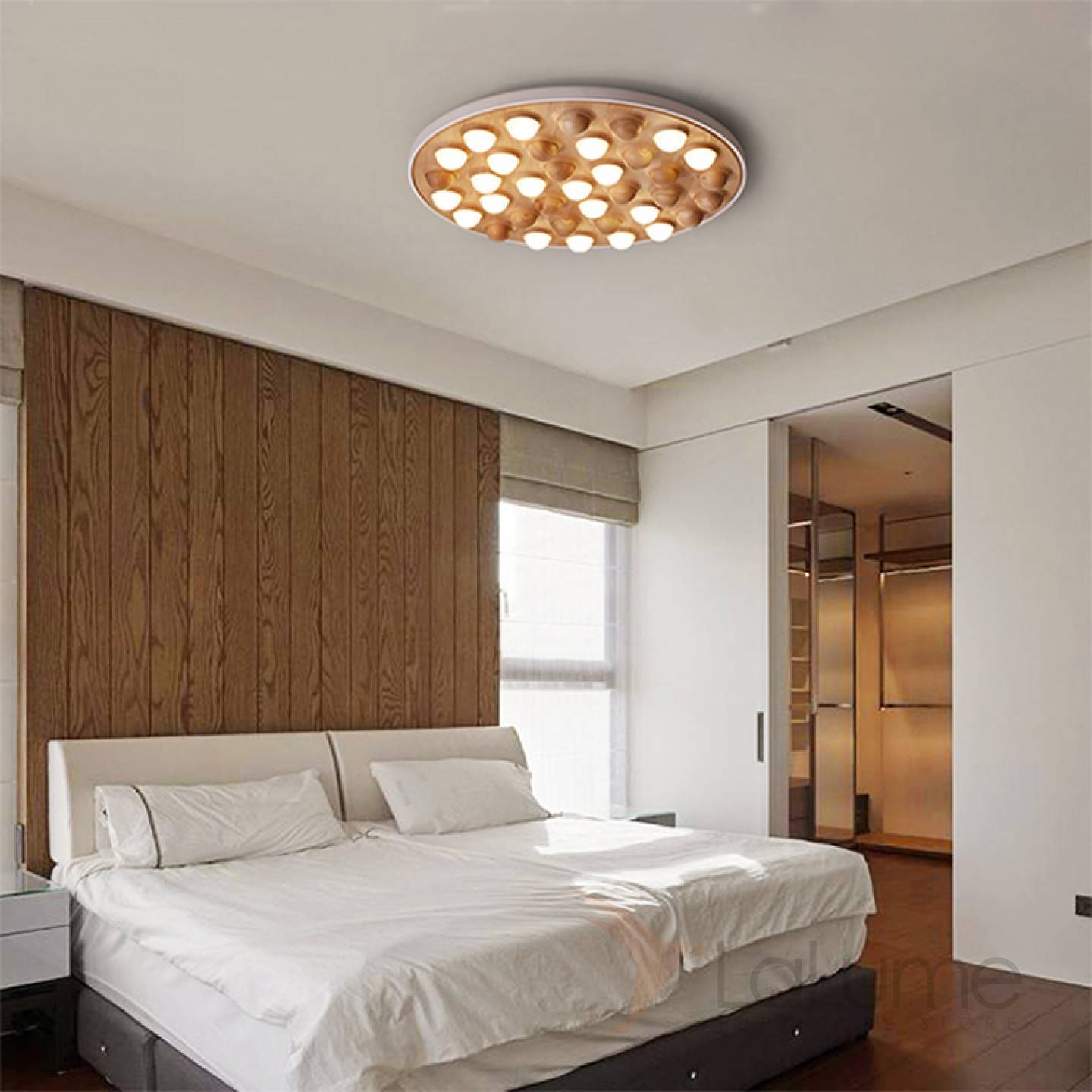 Натяжные потолки для спальни. фото вариантов. выбор освещения
