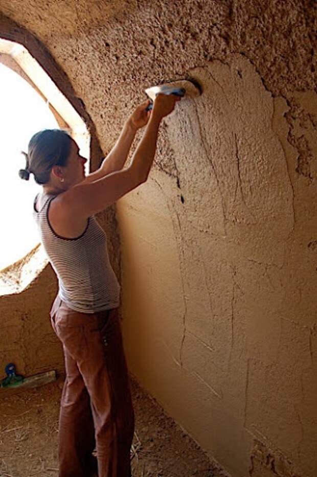 Глиняная штукатурка стен своими руками: приготовление раствора, ремонт, технология нанесения и выравнивания