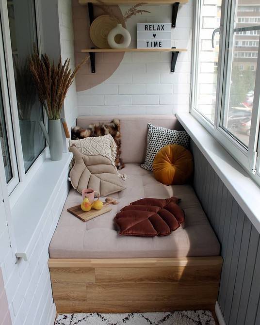 Как сделать удобный диван на балкон своими руками? фото, чертеж, советы. диваны для балкона
