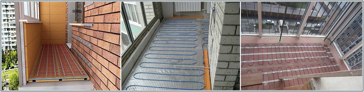 Как сделать водяной теплый пол на балконе или лоджии