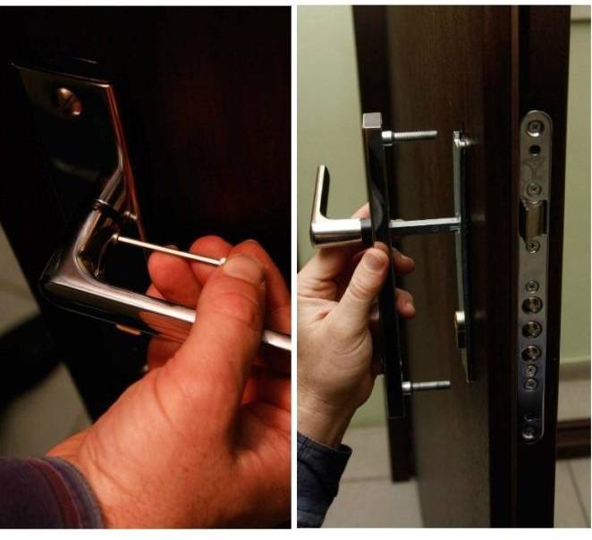 Расшаталась дверная ручка как починить - всё о межкомнатных и входных дверях