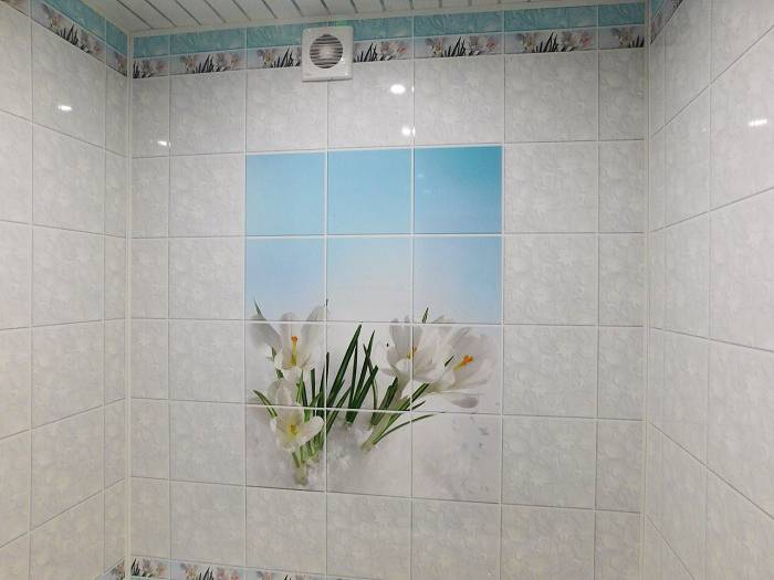 Отделка ванной комнаты пластиковыми панелями своими руками | советы специалистов