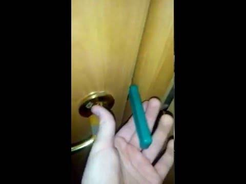 Как открыть ручку межкомнатной двери: пошаговая инструкция