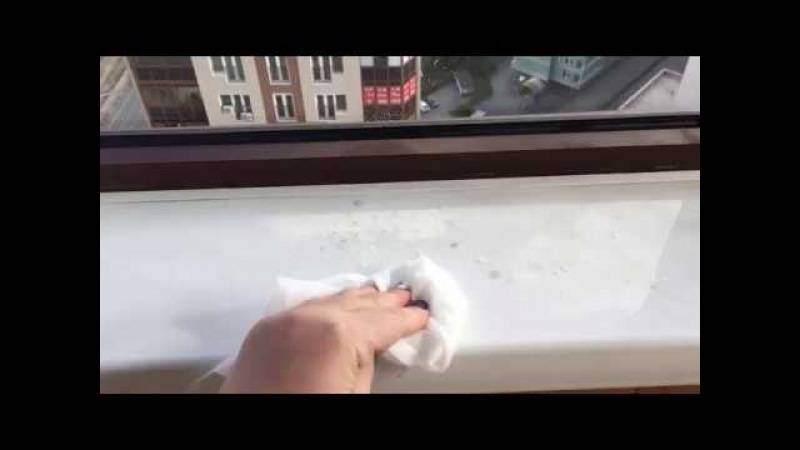 Как и чем отмыть пластиковые окна от загрязнений?
