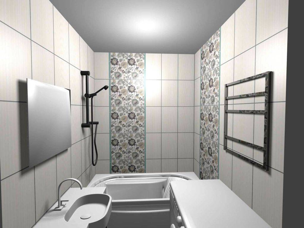 Раскладка плитки в ванной: способы и схемы на 31 фото