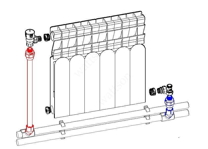 Как произвести правильную установку радиаторов отопления своими руками: простое и понятное описание