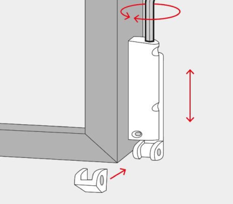Как отрегулировать балконную пластиковую дверь: инструкция