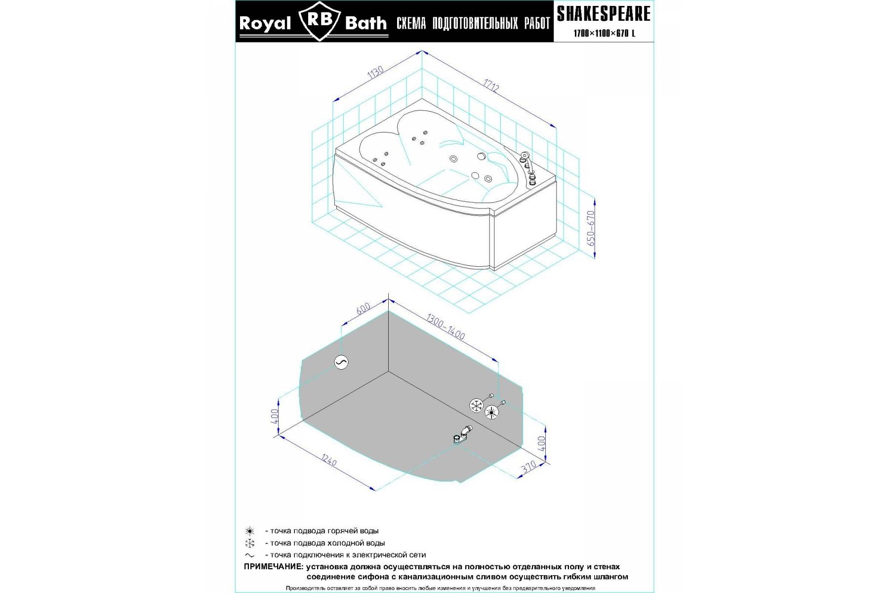 Установка гидромассажной ванны: монтаж и подключение к электросети
