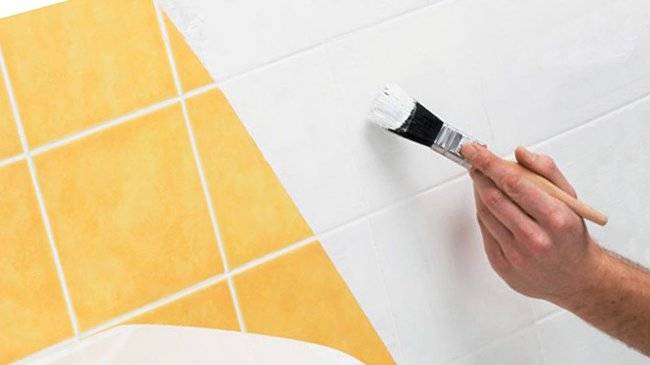 Как покрасить плитку на полу - выбор краски, инструкция и советы