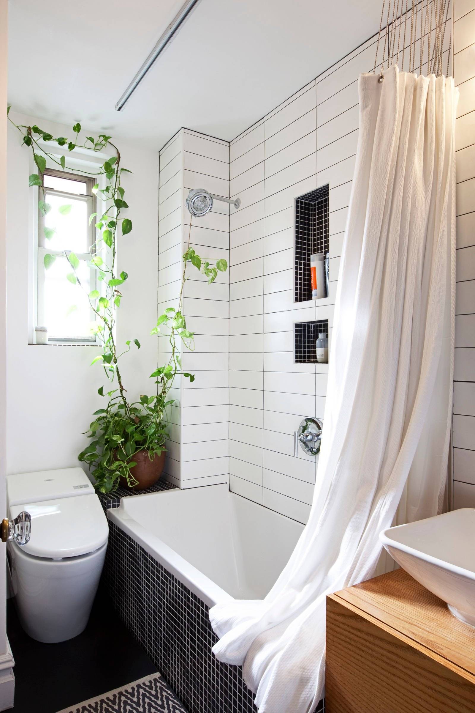 Дизайн маленькой ванной комнаты. умное использование пространства