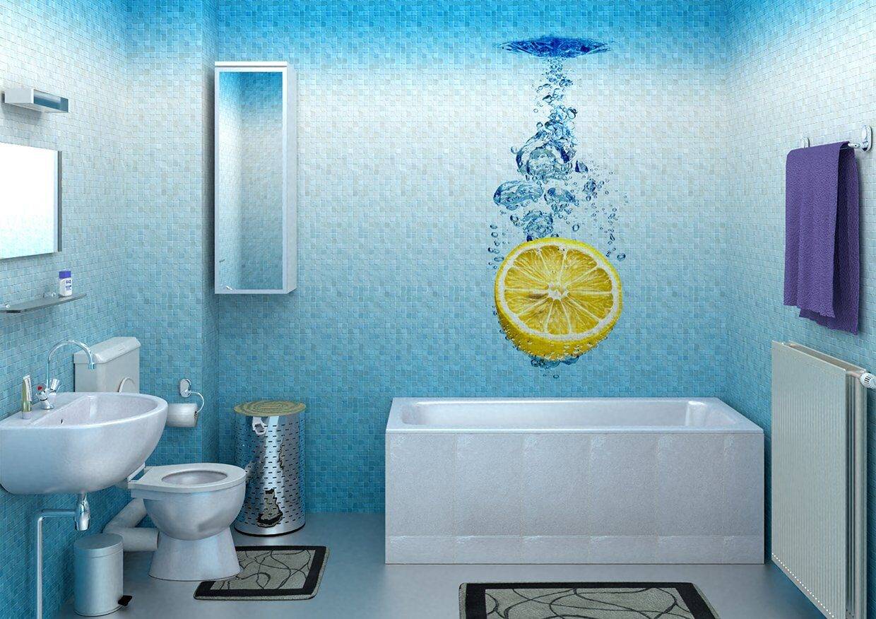 ремонт ванной комнаты варианты отделки стен