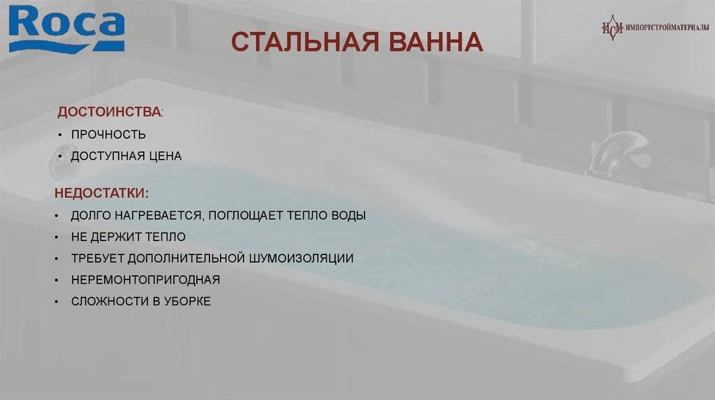 8 советов, какую стальную ванну лучше выбрать: размеры и производители - строительный блог вити петрова