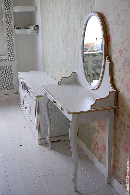 Туалетный столик из письменного стола своими руками. туалетный столик своими руками — несколько практических рекомендаций