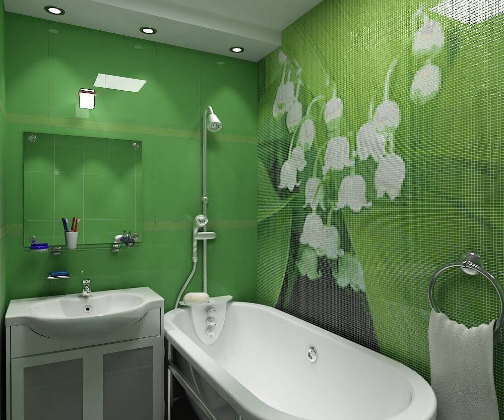 Отделка стен в ванной комнате: варианты, материалы, фото интерьеров и дизайна