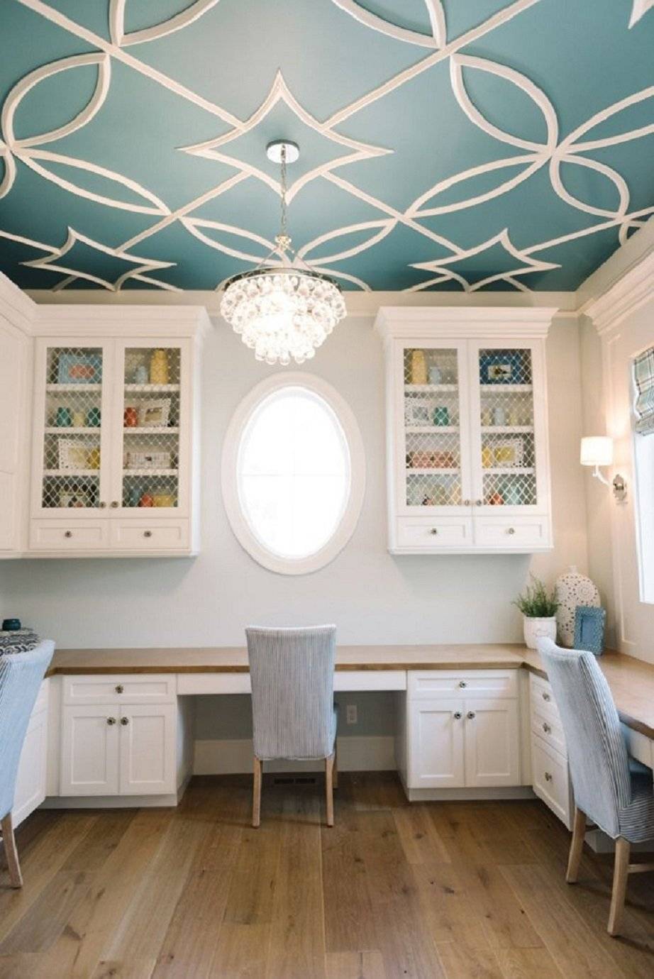 Дизайн потолка своими руками: как сделать красивое оформление в квартире из гипсокартона, пенопласта, ткани и других материалов, а также идеи, описание и фото