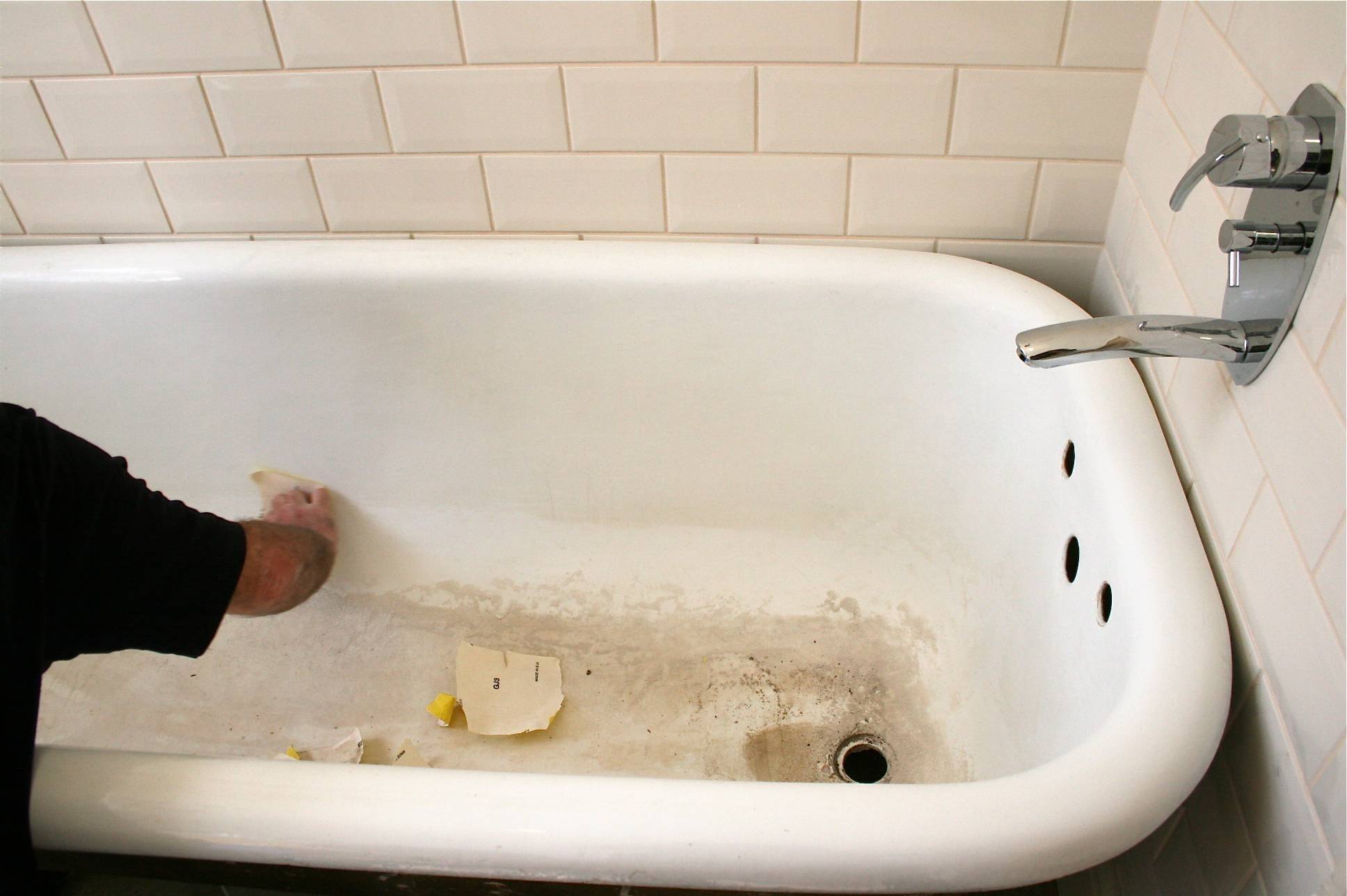 Восстановление ванны. Делаем своими руками или лучше вызвать мастера?