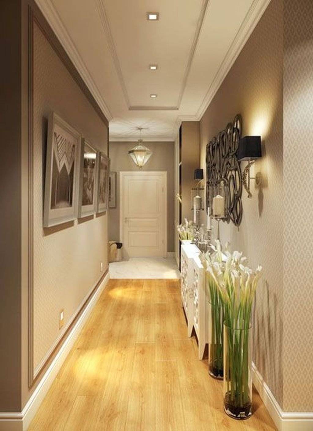 Дизайн длинного узкого коридора и прихожей