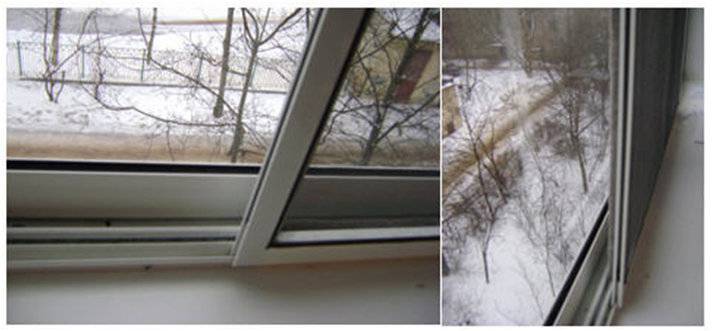Москитная сетка на раздвижные окна на балконе