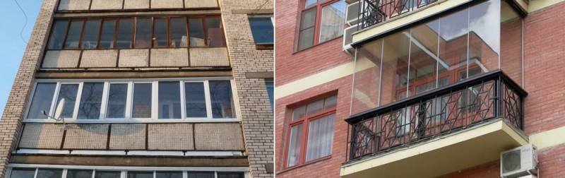 Чем отличается балкон от лоджии - 10 фото с примерами