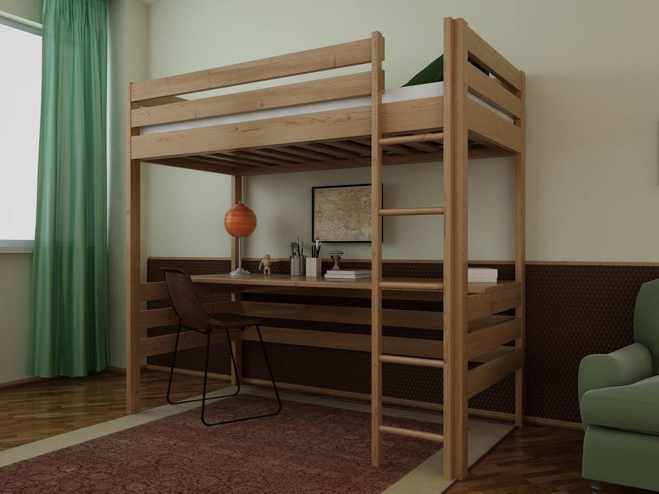 33 лучшие двухъярусные детские кровати или про кровати-чердаки со столом для взрослых и детей