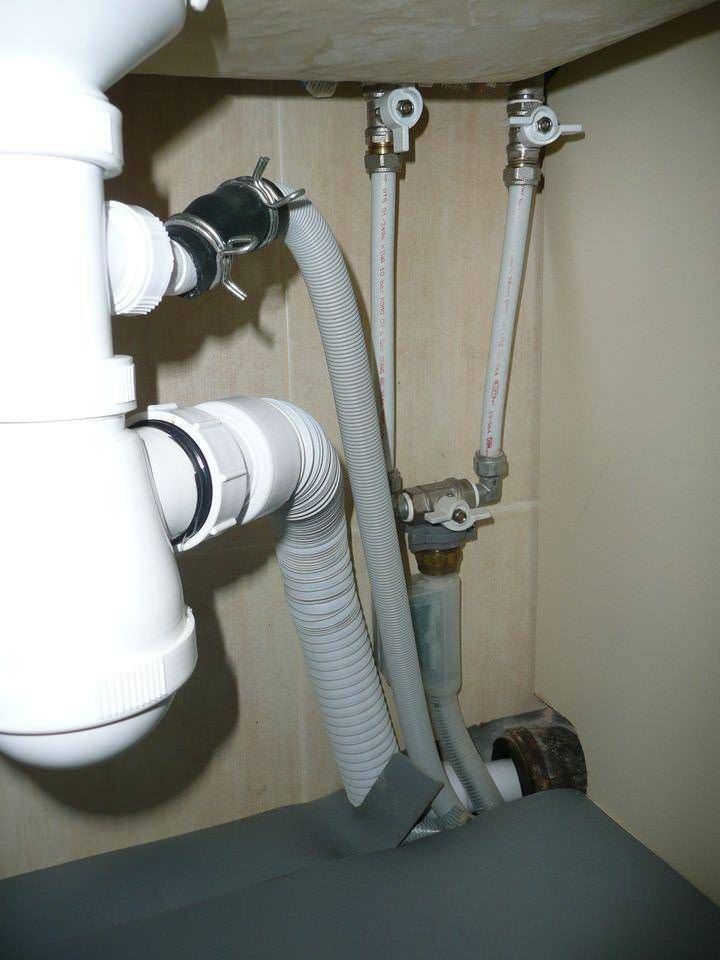 Как подключить посудомоечную машину к водопроводу и канализации - строительство и ремонт