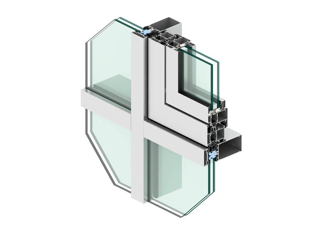 Как используют алюминиевый профиль для витражных окон