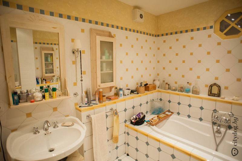 Дизайн ванной комнаты в сталинке фото