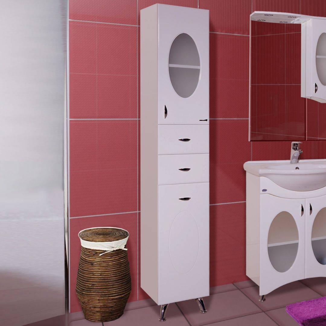 Шкаф в ванную комнату - встроенные и навесные системы хранения для ванной (175 фото)