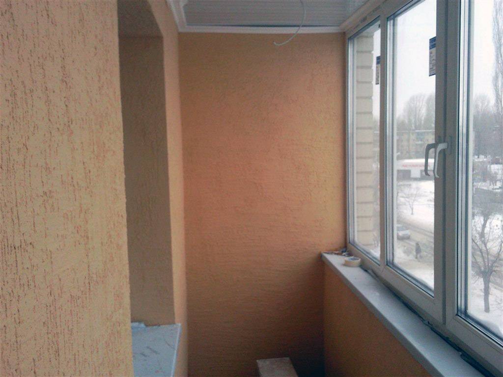 Фото отделки балкона декоративной штукатуркой | самоделки на все случаи жизни - notperfect.ru