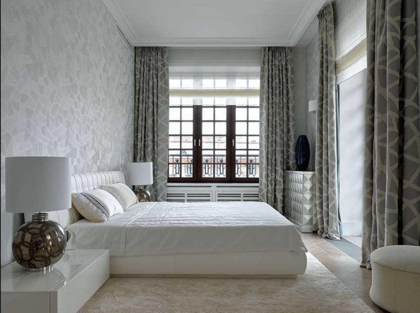 Дизайн окна в спальне: модные дизайнерские решения и фото идей для оформления
