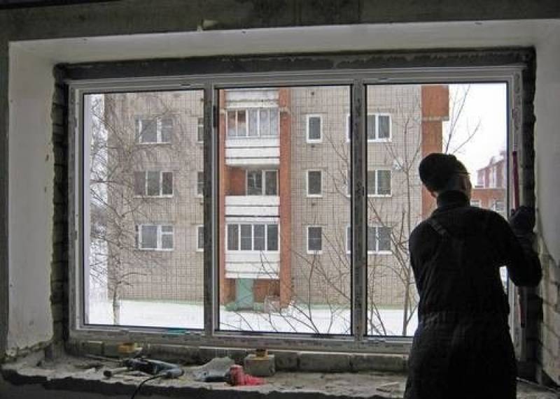 Технология установки пластиковых окон в кирпичном доме