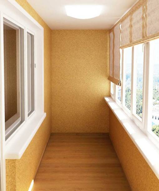 Каким материалом лучше отделать балкон внутри - ремонт и стройка